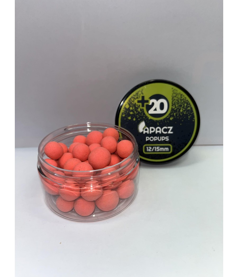 +20 Kulki popups Apacz 12\15mm