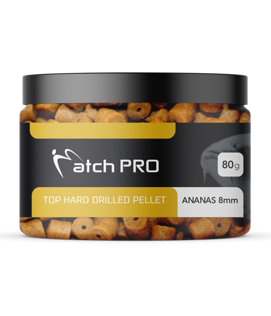 MatchPRO Top Hard Drilled Pellet Ananas 8mm 80g