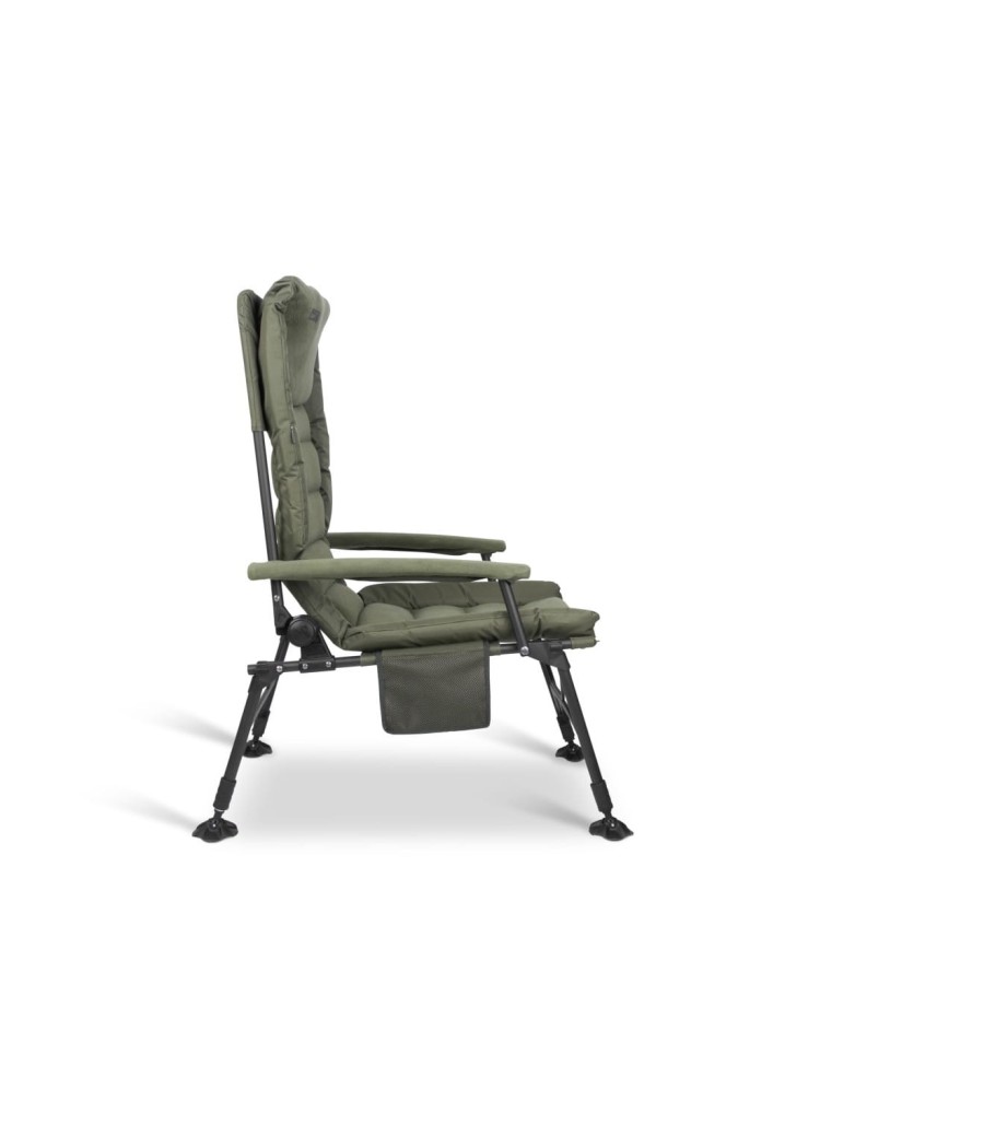 Sonik Bank-Tek Hi-Back Recliner - krzesło wędkarskie