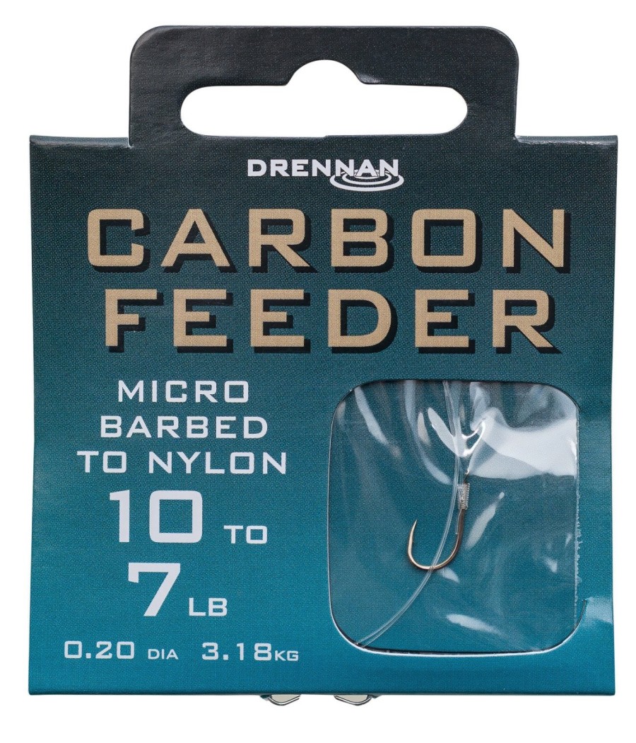 Drennan Carbon Feeder przypony 10to 7LB