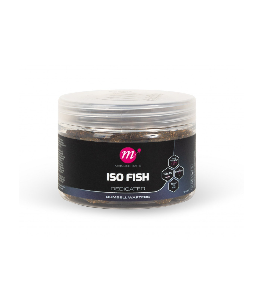 MAINLINE iSO fish Dumbell Wafters – 12 x 15mm