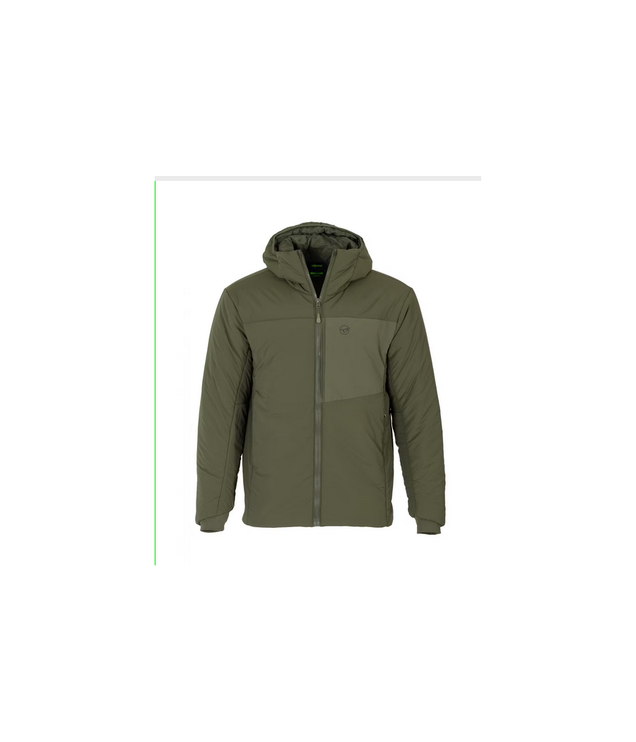 Korda Insulated Hooded Jacket Dark Olive ciepła Kurtka kaptur ultralekka