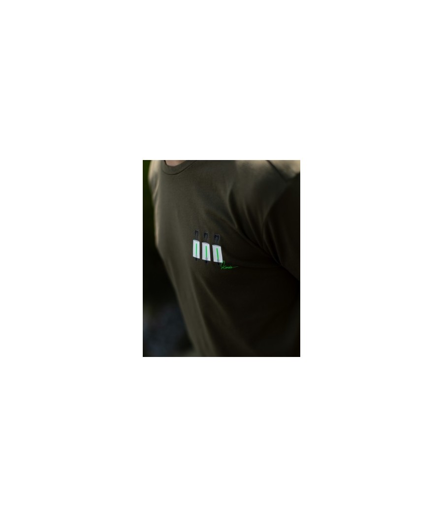Korda Koszulka - LE Bobbin Tee Olive L