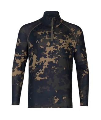Korda - Kool UPF Zip Jersey | Dark Kamo L