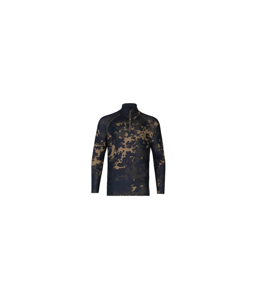 Korda - Kool UPF Zip Jersey | Dark Kamo L