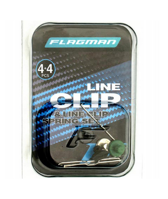 Flagman Line Clip  klips do kołowrotków 4 szt