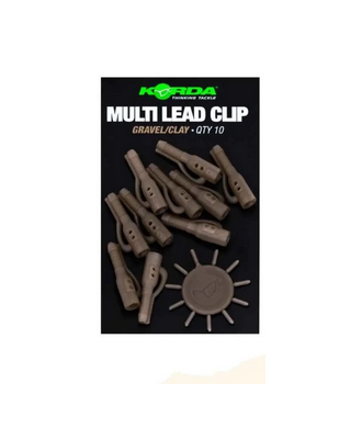 KORDA Lead Clip Gravel/Clay Bezpieczny klips do ciężarka