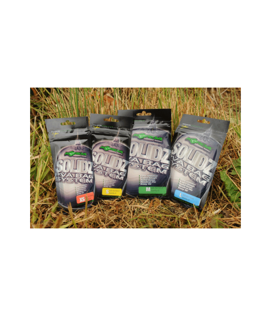 Korda Solidz Slow Melt PVA Bags XS 45x100mm 25szt worki rozpuszczalne