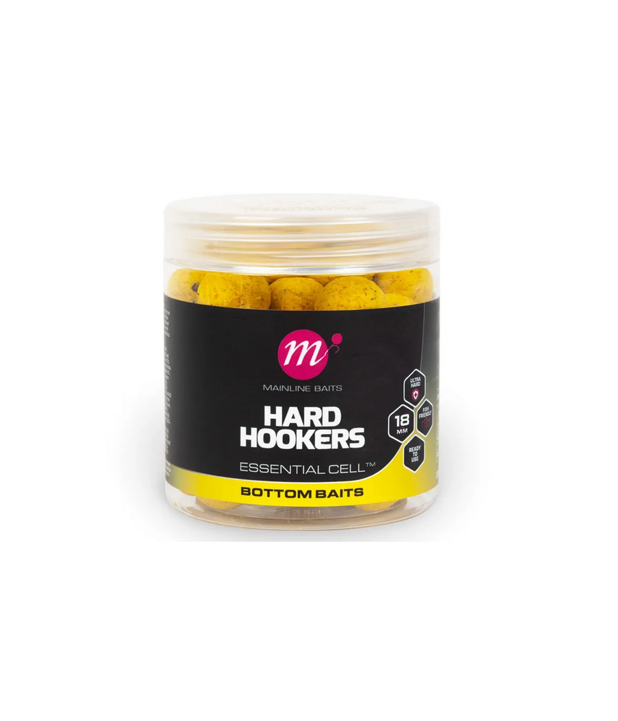 Mainline Hard Hookers Essential CellTM 18mm Bottom Baits