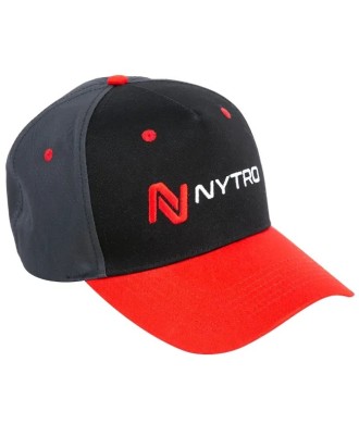 Nytro Black & Marl Grey Classic Cap - czapka wędkarska z daszkiem