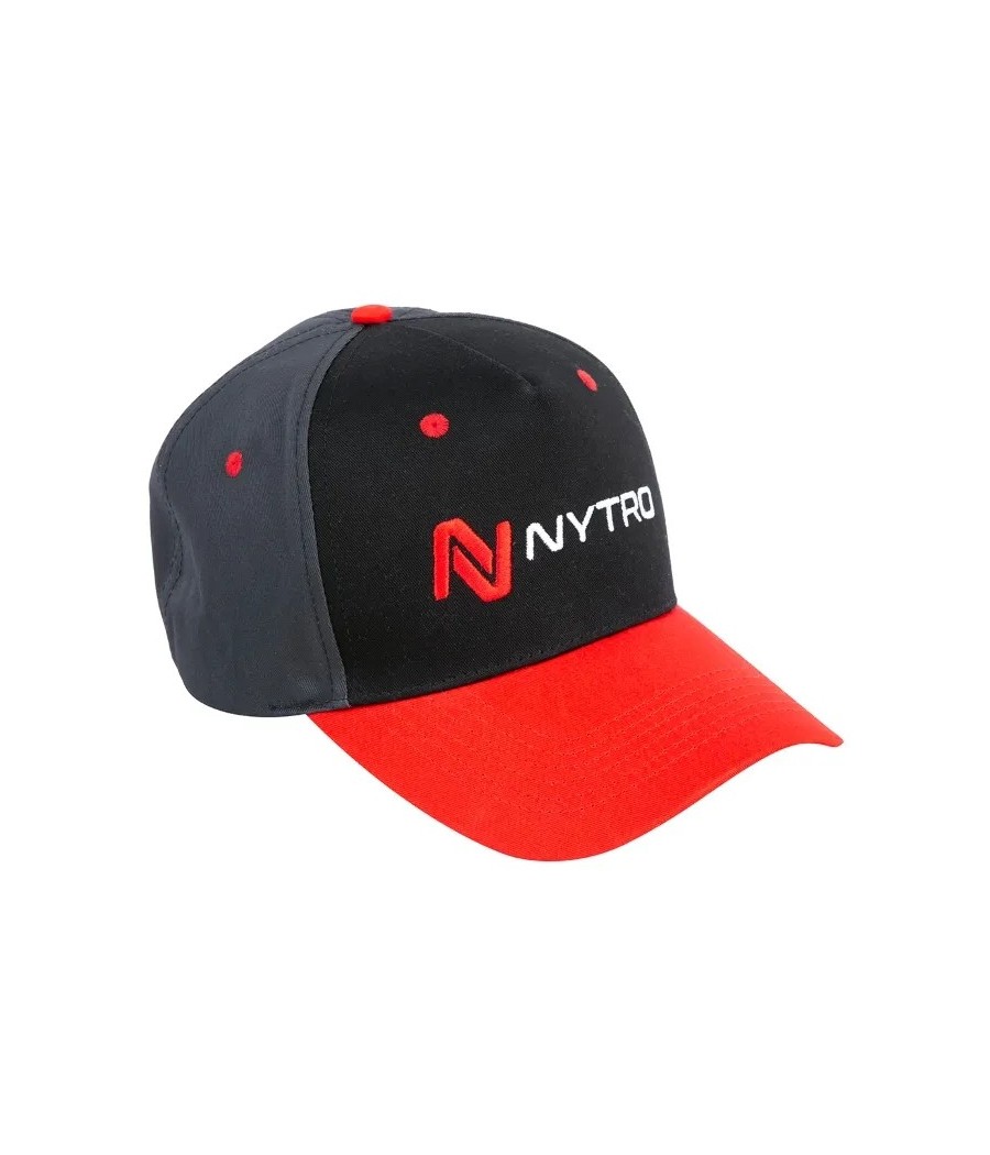 Nytro Black & Marl Grey Classic Cap - czapka wędkarska z daszkiem