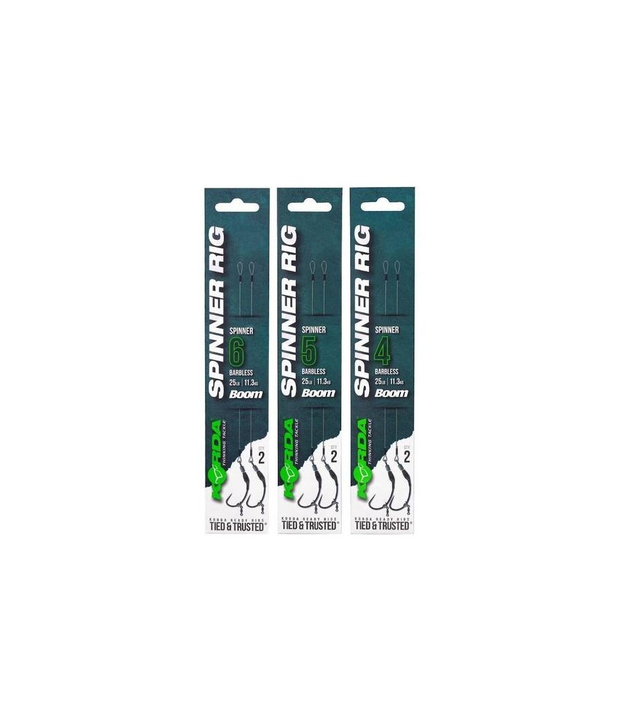 Korda Przypon Spinner Rig Spinner 2szt 25lb Roz.4