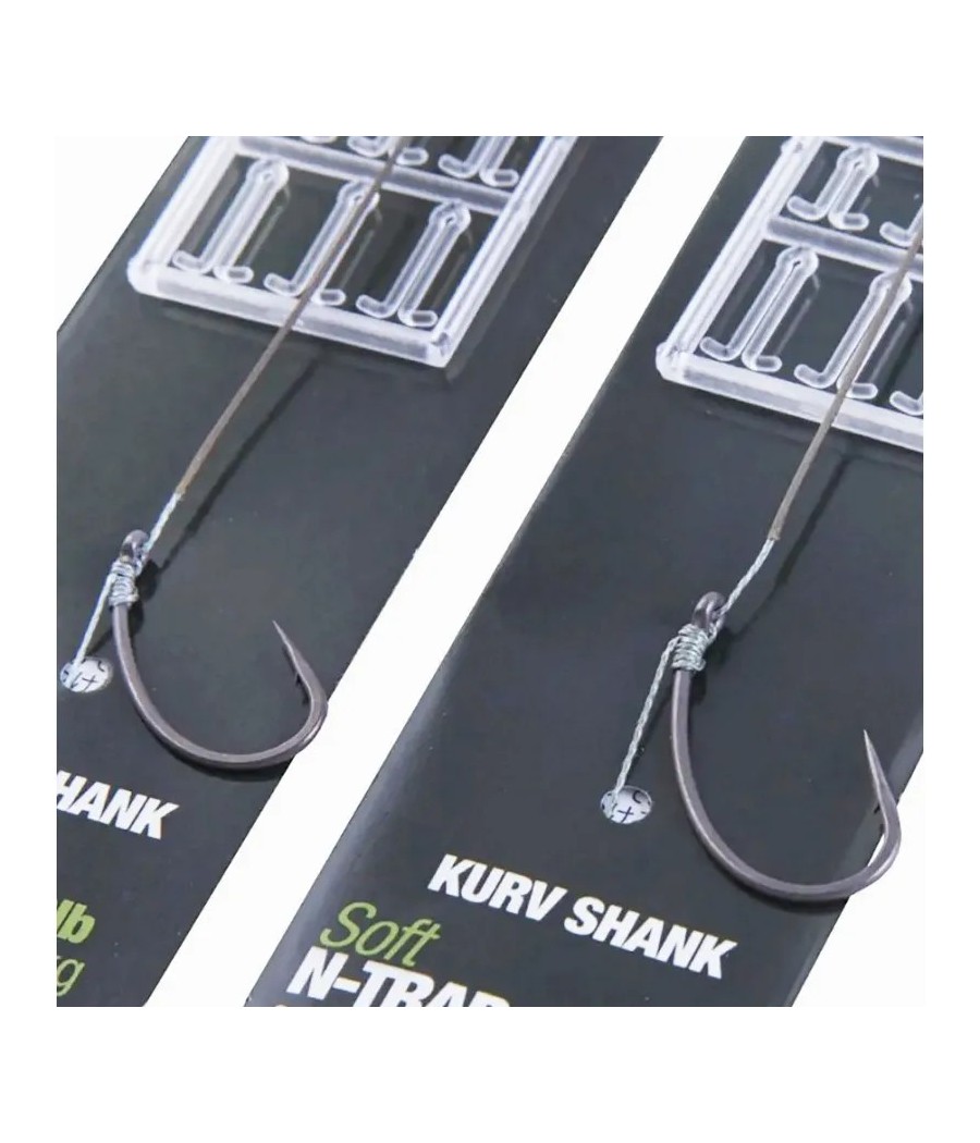 Korda N-trap KD Rig Size 8 Kurv 15lb przypon