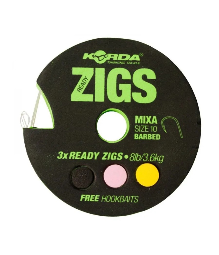 Korda Ready Zigs 6' (180cm) size 10 przypon