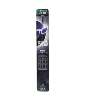 korda IQ D-Rig barbless kurv shank 8