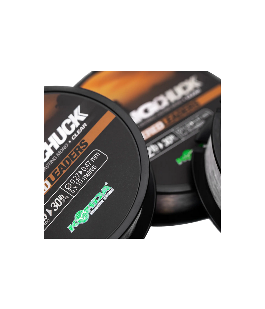 Korda LongChuck Tapered Leaders 10-30lb/0.27-0.47mm