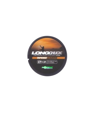 Korda Long Chuck Tapered Leaders 12-30lb 0.30-0.47mm 5x10m