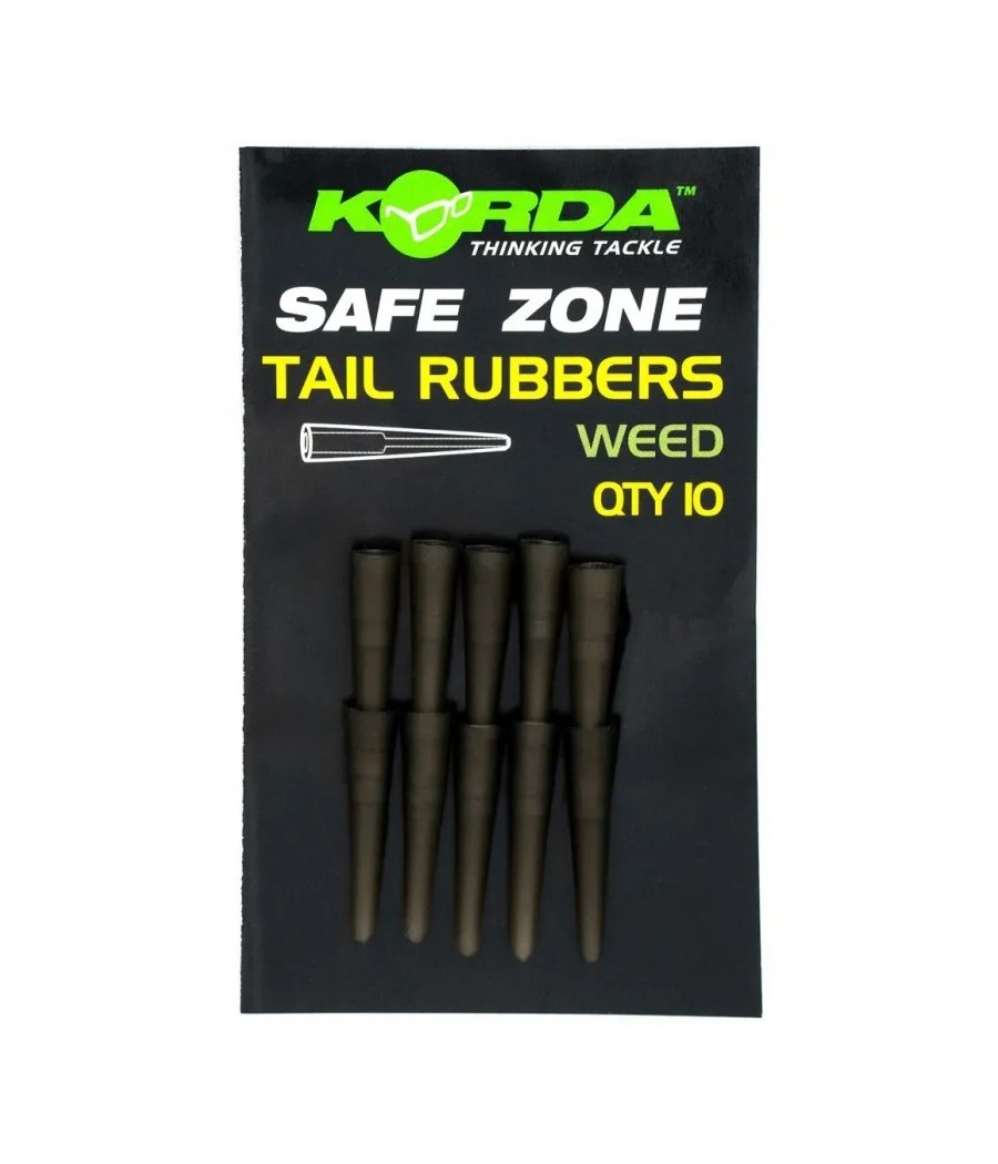 Korda Run Rig Rubber Weedy Green osłonki