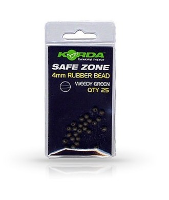 Korda Koraliki Rubber Bead 4mm Weedy Green