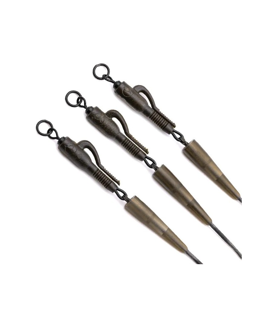 Korda Kable Leadcore Leader Hybrid Lead Clip Gravel 50cm