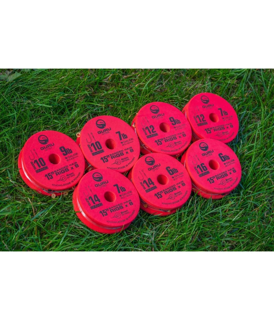 Guru Przypony SMWG Bait Bands Rig 15 inch r16 (0.17mm)