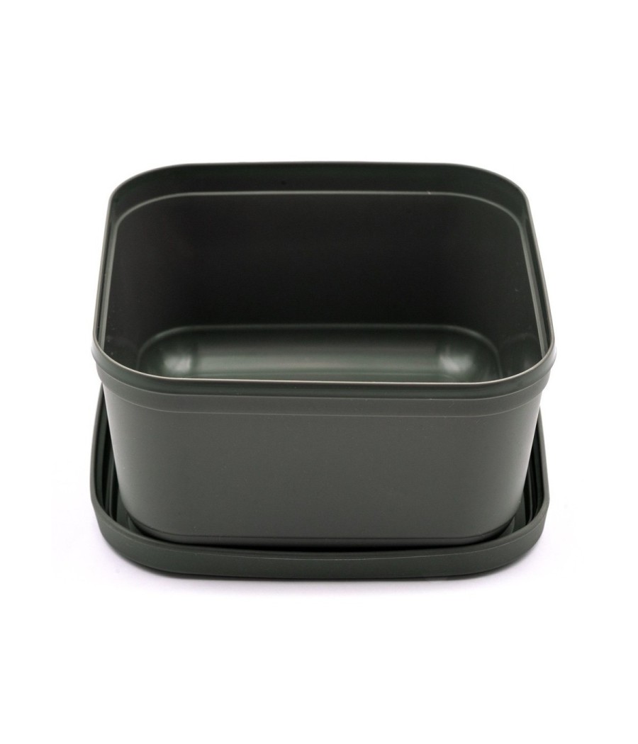 Guru Pudełko Bait Box Solid Lid Green / 3.3pint / 1.8litra