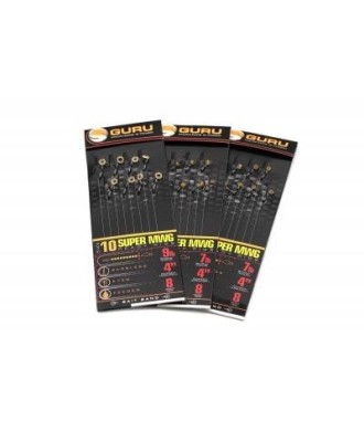 GURU Przypony SMWG Bait Bands 10cm/4" Size 14/7lb/0,19mm