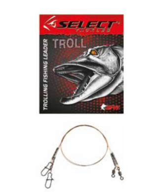 Select Przypon Trolling Fishing Leader 30cm/12kg/0.3mm