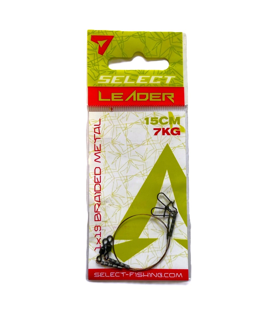 Select Przypony 1x19 Braided Metal 15cm/7kg