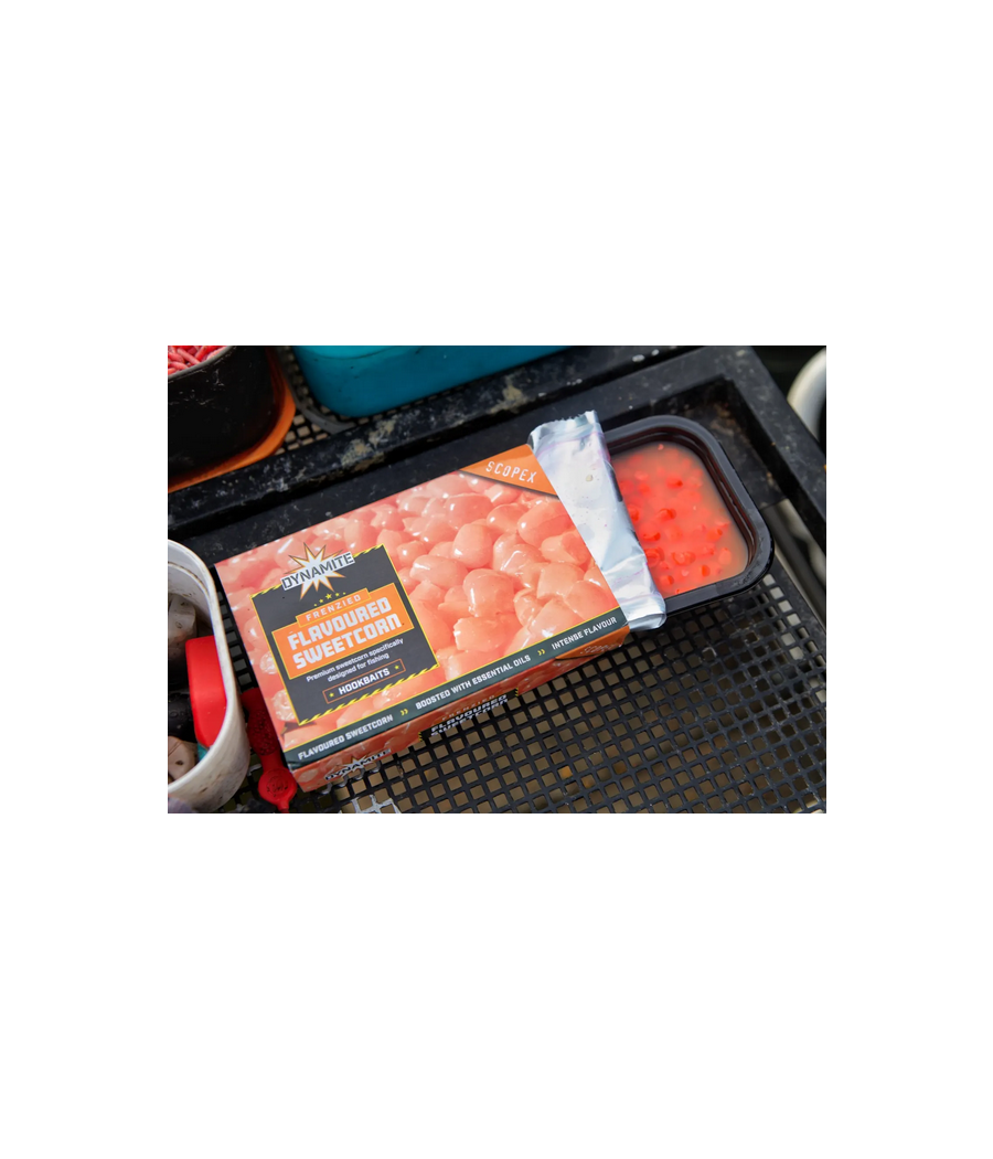 DynamiteBaits Frenzied Flavoured Sweetcorn Scopex Orange