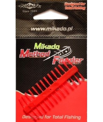 kaper sklep Mikado Stopery Method Feeder - Push Stop RED