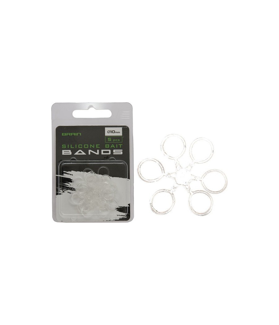 Brain Silicone Bait Bands 10mm gumki do przynęt Brain Silicone Bait Bands 10mm gumki do przynęt