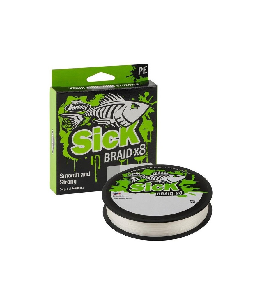 Berkley Plecionka Sick Braid x8 0.20mm 24lb 150m white