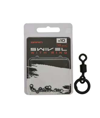Brain Swivel with Ring roz.10 krętlik z pierścieniem