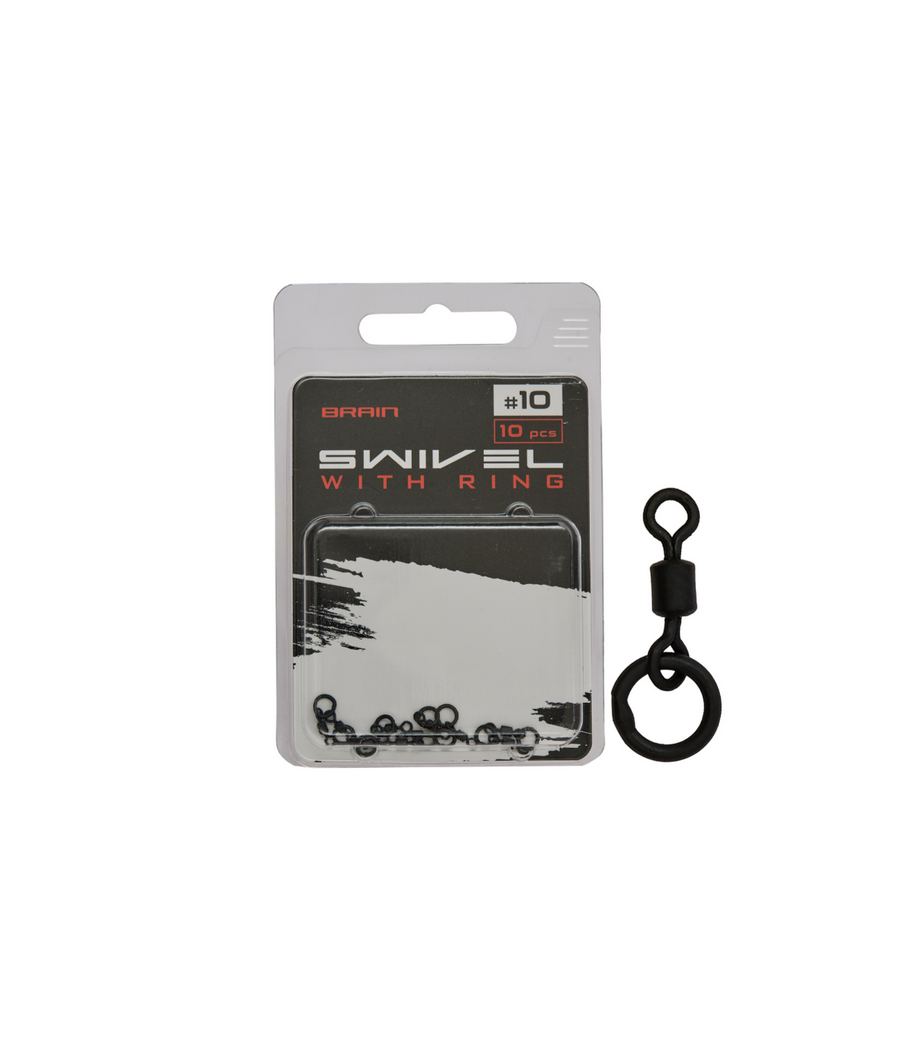 Brain Swivel with Ring roz.10 krętlik z pierścieniem