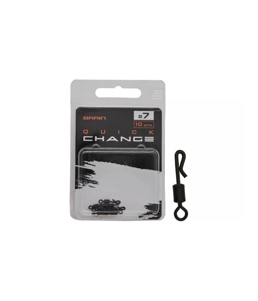 Krętlik karpiowy do szybkiej wymiany Brain Quick Change 7 Krętlik karpiowy do szybkiej wymiany Brain Quick Change 7