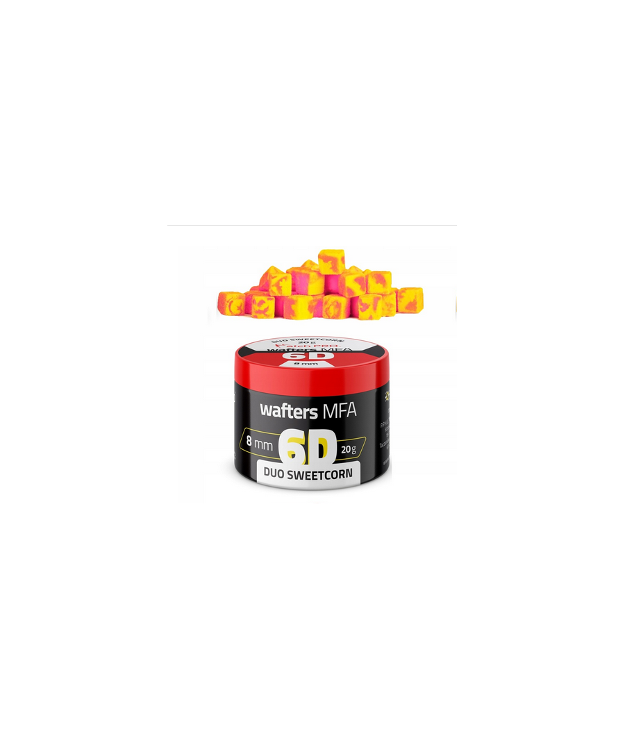 MatchPro Wafters 6D Duo Sweetcorn 8mm MatchPro Wafters 6D Duo Sweetcorn 8mm