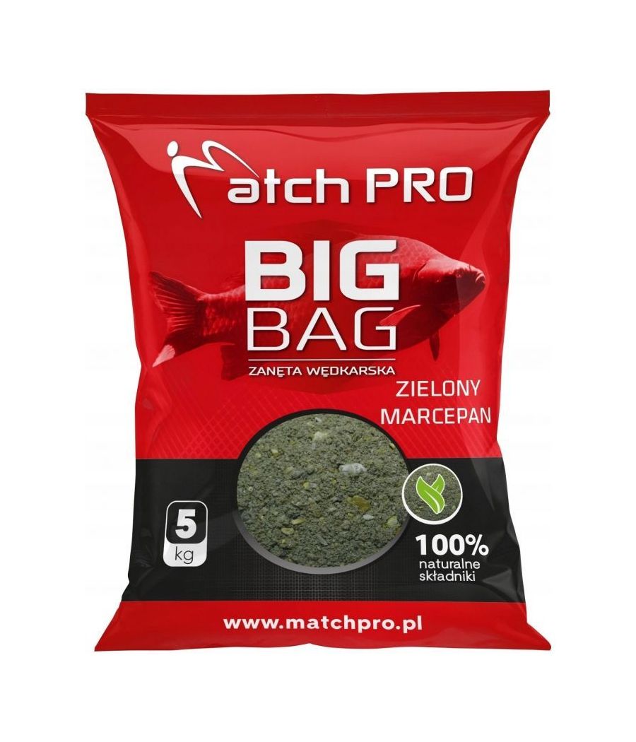 MatchPro Zanęta Big Bag Zielony Marcepan 5kg