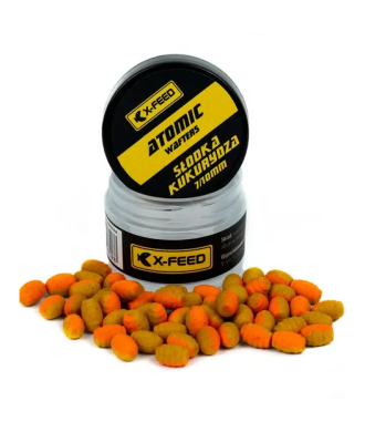 X-Feed Wafters Atomic Słodka Kukurydza 7/10mm dwukolor przyęta