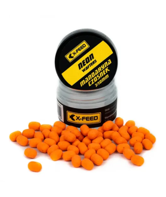 X-Feed Wafters Neon Mandarynka Czosnek 7/10mm przyęta
