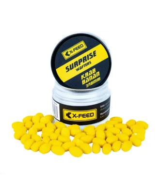 X-Feed Wafters Surprise Krab Banan 7/10mm przyęta