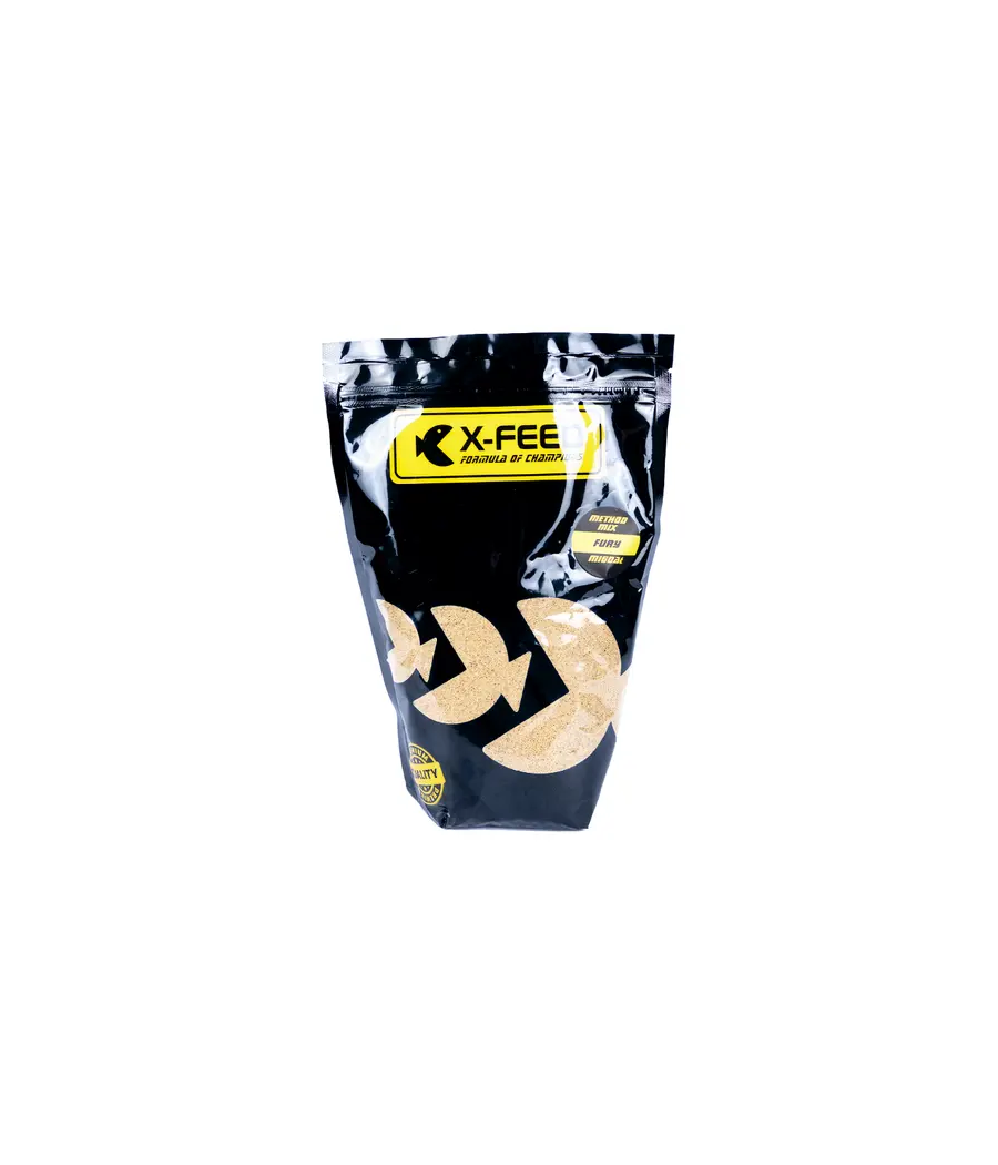 X-Feed Fury Migdał zanęta 1kg Method MIX mieszanka