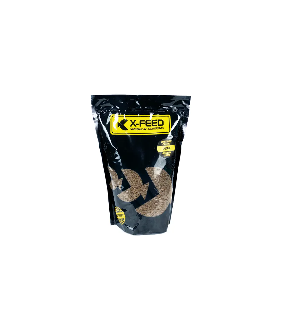 X-Feed Fury Migdał pellet 2mm 1kg Method MIX