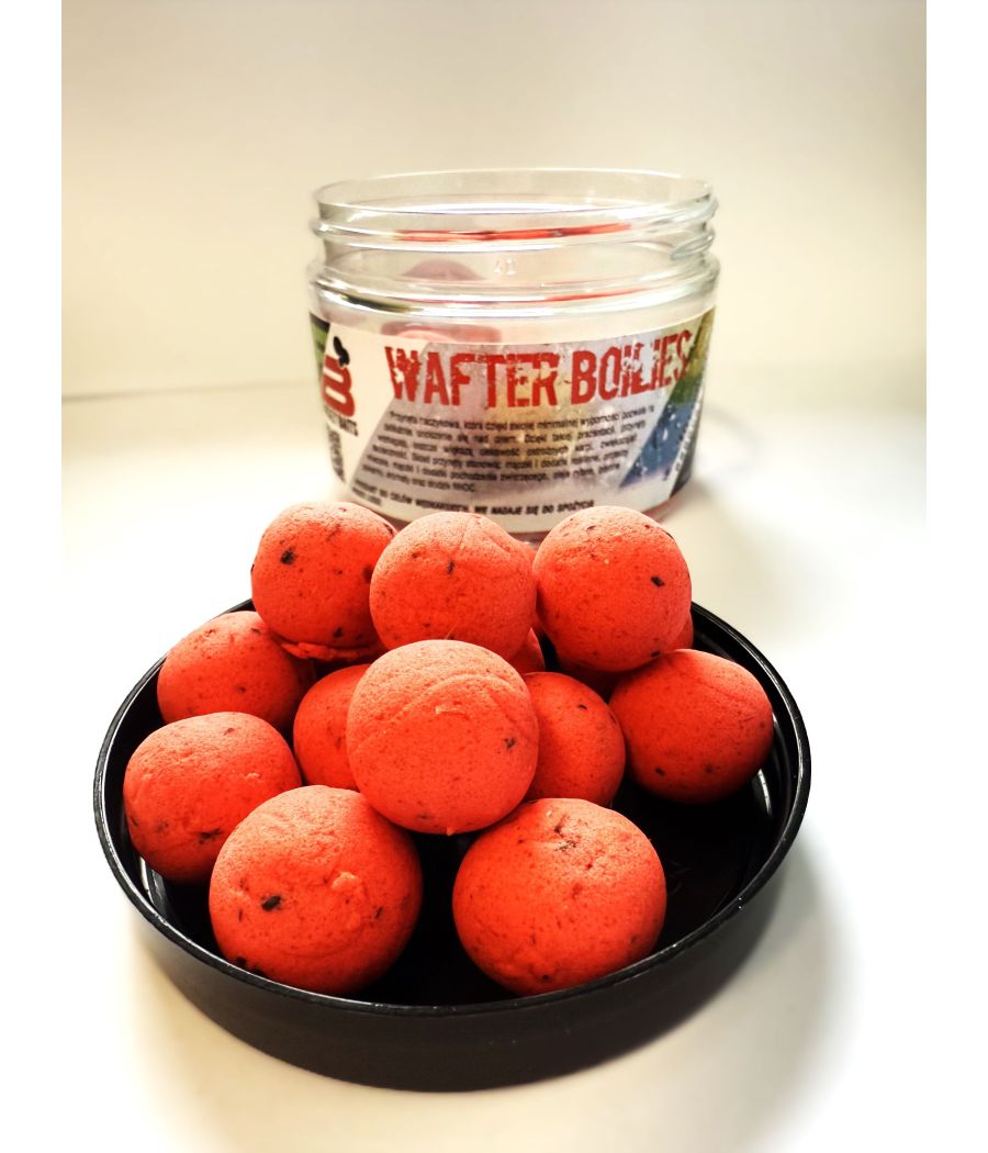 Fantazy Baits Wafter Boilies Squid kulki przynętowe 150ml Fluo Fantazy Baits Wafter Boilies Squid kulki przynętowe 150ml Fluo