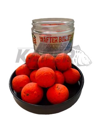 Fantazy Baits Wafter Boilies Truskawka kulki przynętowe 150ml Fluo