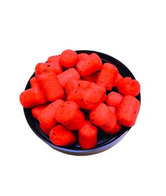 Fantazy Baits Micro Wafters Dumbells Truskawka Fluo przynęta 60ml