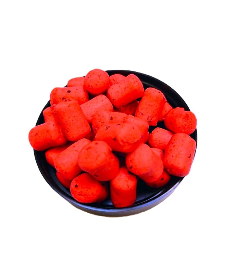 Fantazy Baits Micro Wafters Dumbells Truskawka Fluo przynęta 60ml