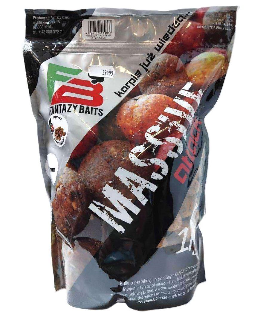 Fantazy Baits Massive Attack Mango 18mm kulki zanętowe 1kg