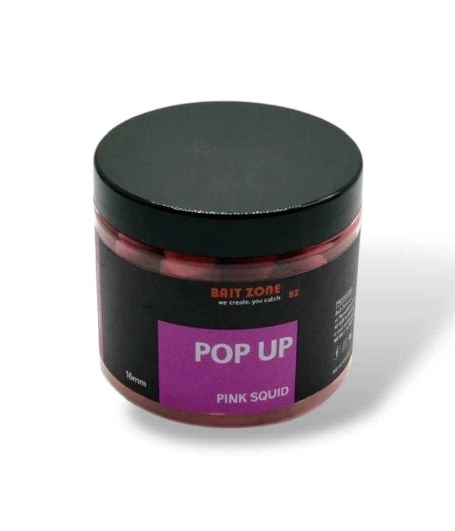 Bait Zone Pop-Up Pink Squid 16mm