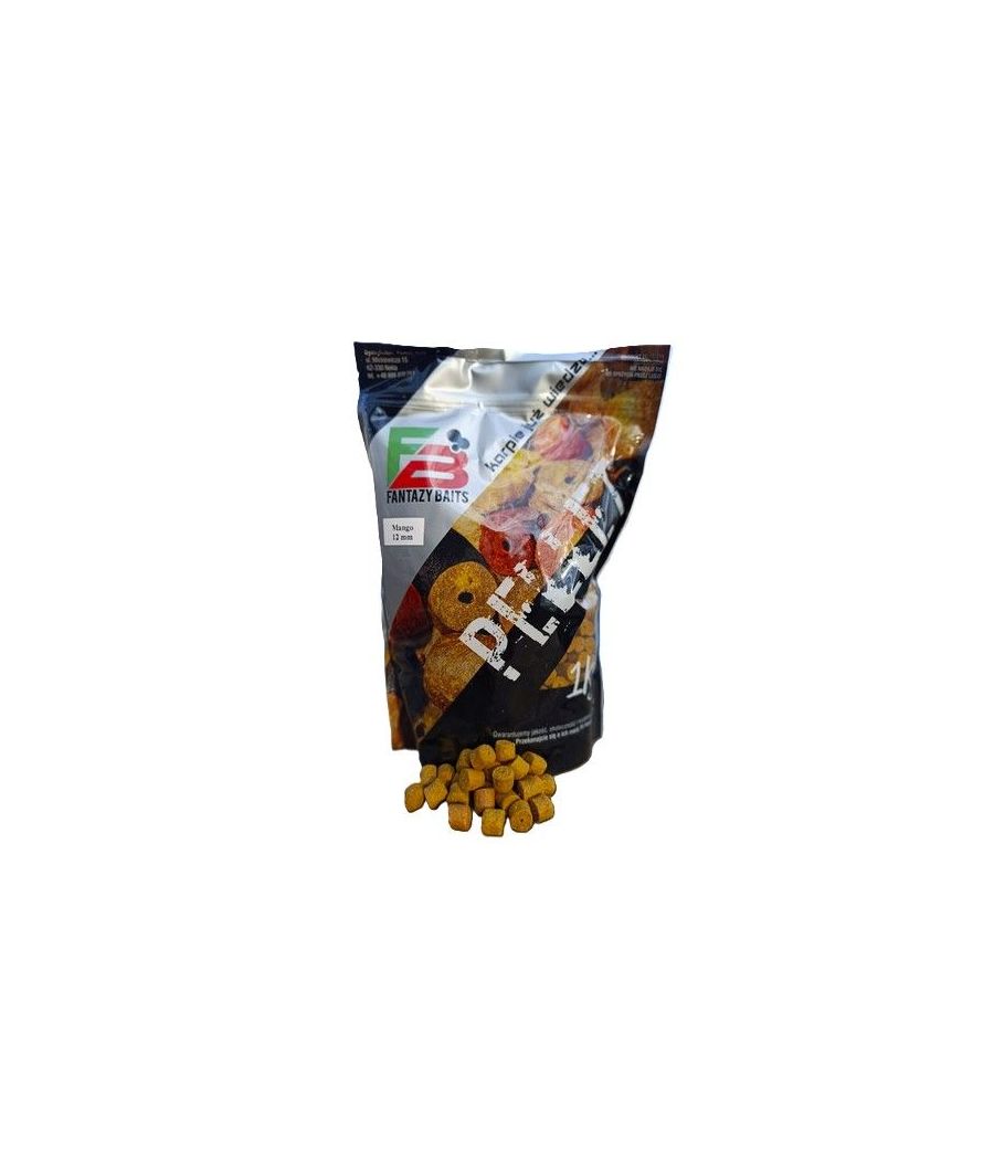 Fantazy Baits Pellet Mango 4mm 1kg zanęta Fantazy Baits Pellet Mango 4mm 1kg zanęta